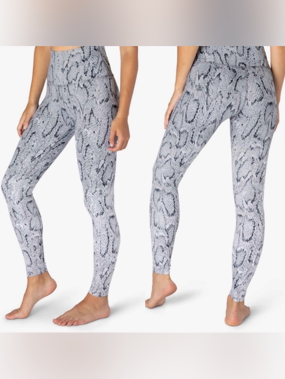 Beyond Yoga Ombré Snake Print Leggings, Medium